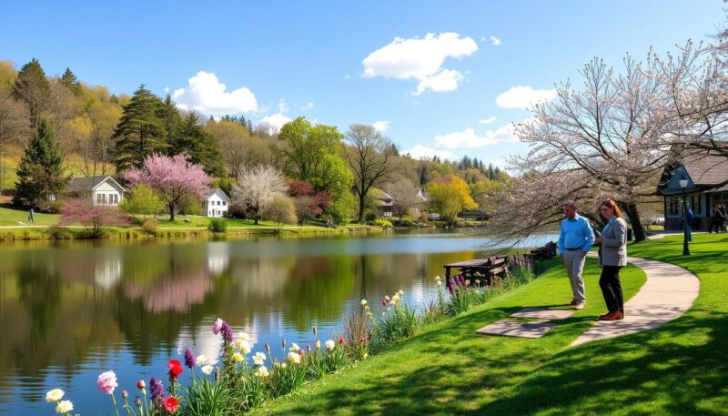 Srebrno jezero vikend proleće Srebrno jezero vikend proleće